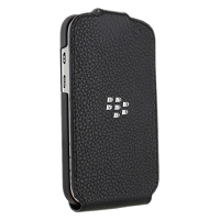 Чехол BlackBerry Q10 Leather Flip Shell Black
