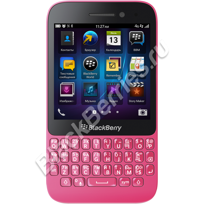 BlackBerry Q5 4G Pink