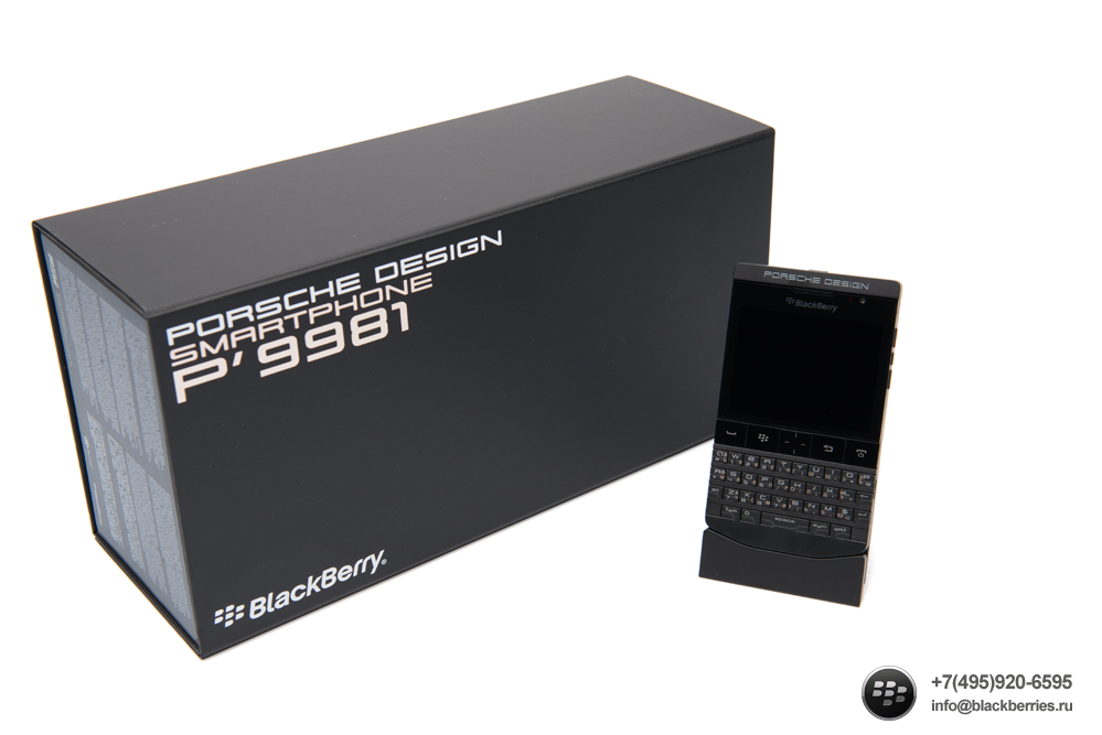 BlackBerry Porsche Design P’9981 (РСТ) Matte Black