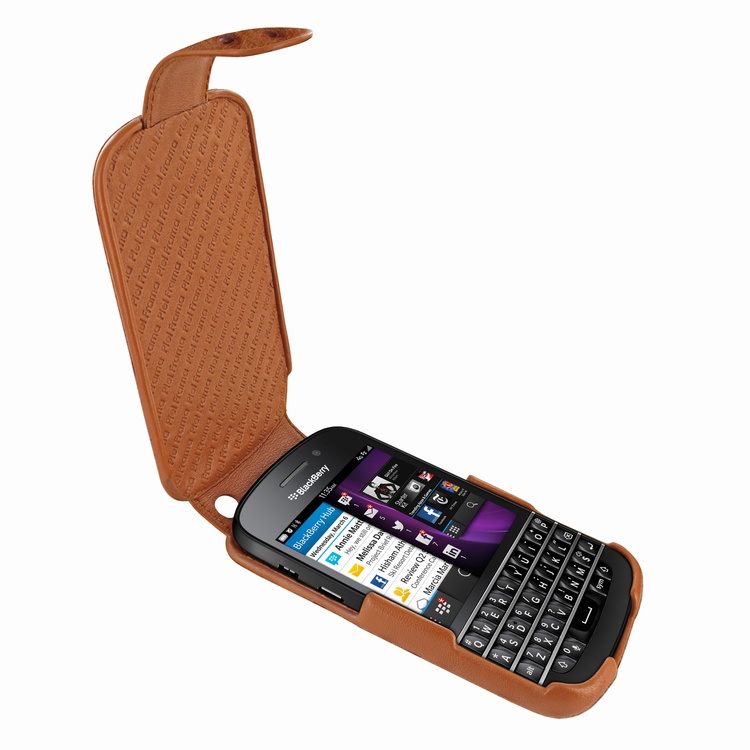 Чехол BlackBerry Q10 iMagnum Tan Ostrich - Кликните на картинке чтобы закрыть